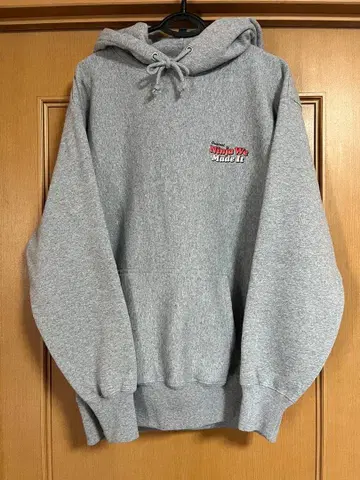 ninjawemadelt 후드티 그레이 XL