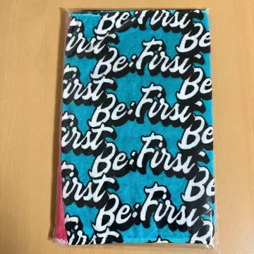 [ 미개봉 ] BE:FIRST 비퍼스트 로고 페이스타월(틸)