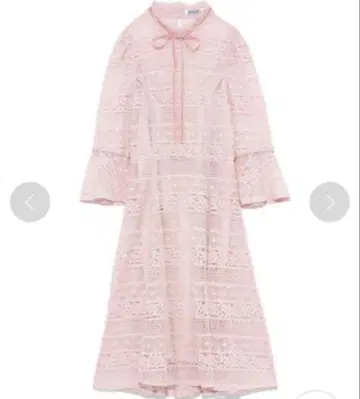 snidel 보타이 레이스 원피스