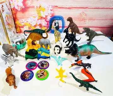 공룡, 동물 미니 피규어 묶음 판매