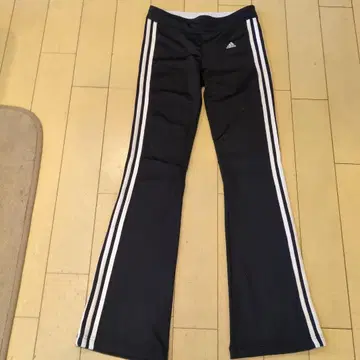 adidas Climacool 플레어 팬츠 블랙 34