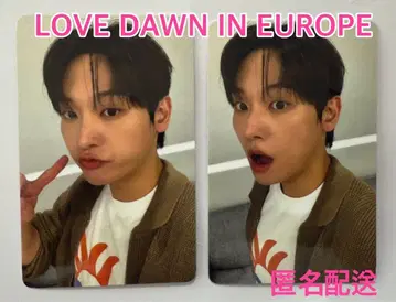 LOVE DAWN IN EUROPE 인성 트레이딩 카드 2장 세트
