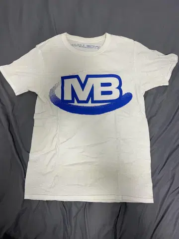 MALLBOYZ MB 로고 티셔츠 화이트