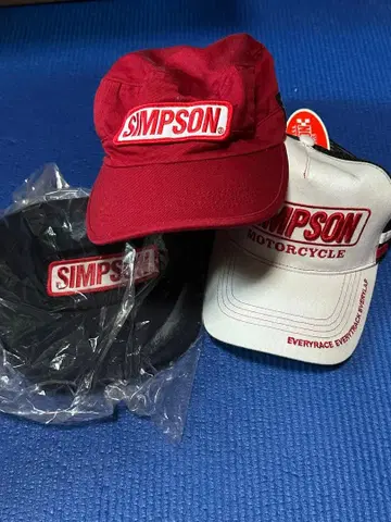 SIMSPON 캡 3색 세트