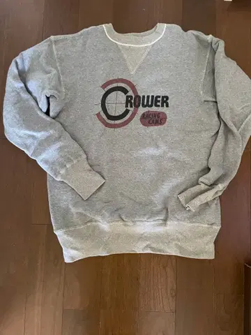 Warehouse 그레이 맨투맨