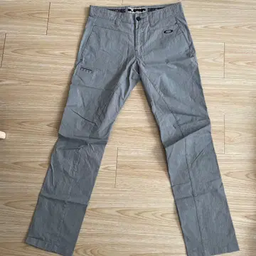 OAKLEY 스트라이프 팬츠 사이즈 31 그레이
