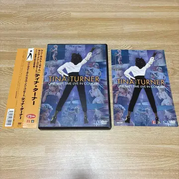 티나 터너 / 원 라스트 타임 일본 국내반 DVD 일본어 자막 포함