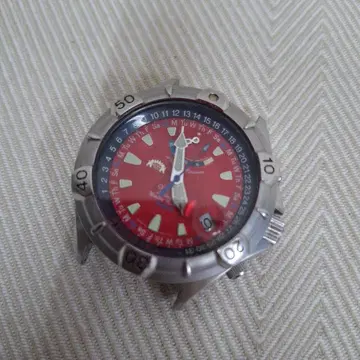 ORIENT 자동 와인딩 빨간색 오리엔트 손목시계