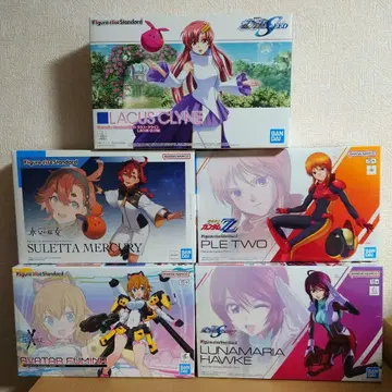 피규어라이즈 스탠다드 건담 소녀 5인 세트