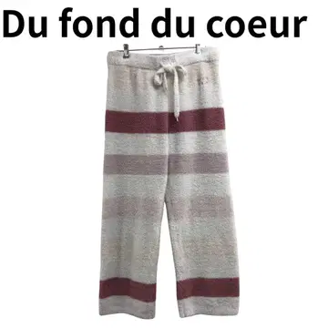 Du fond du coeur 플리스 소재 룸웨어 릴랙스