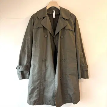 MHL 트렌치코트 다운 라이너 포함 카키 S