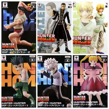 HUNTERXHUNTER DXF 피규어 DXF 6체 세트 덤 포함
