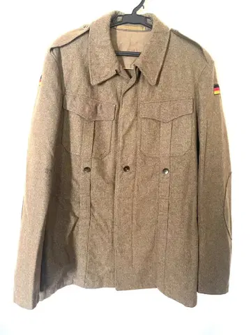 독일군 몰스킨 자켓 밀리터리 울 겨울 상품 카키 군용품