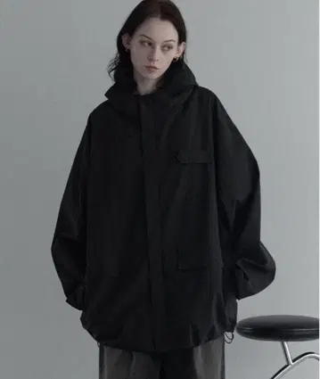 remer loose Hi-zip tech jacket