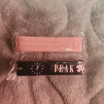 찬미 PEAK TIME 러버밴드 BLACK&PINK