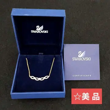[새상품급] SWAROVSKI 스와로브스키 목걸이 로즈 골드