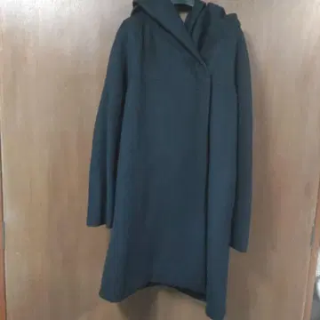 싱크로 X 크로싱 블랙 롱 코트 38호