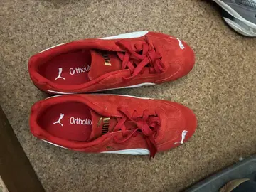 새상품급 스피도 캣 빨간색 27.5 puma speedcat