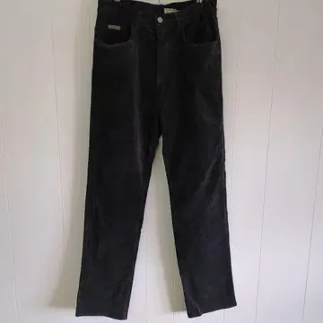 90s Calvin Klein velour pants black W31