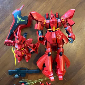 HG 건담 프라모델 MSN-04 사자비 피규어 세트 BANDAI
