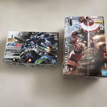 GUNDAM AGE FX & AGE-1 TITUS 세트