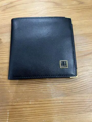 미사용 던힐 접이식 지갑