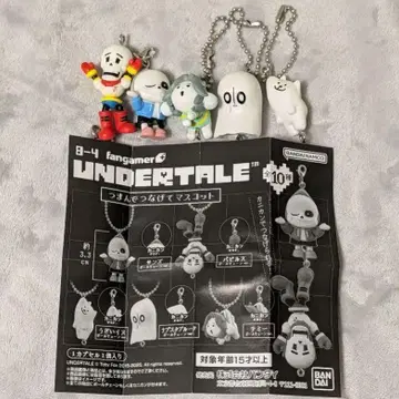 UNDERTALE 츳코로링 마스코트 키링 5종