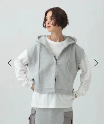 [ 새상품 ] LEPSIM 퍼프 에어 WZIP 베스트 그레이
