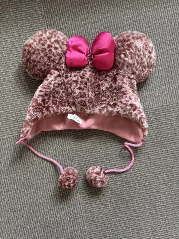 미키 모양 핑크 모자 58cm 도쿄 디즈니 리조트