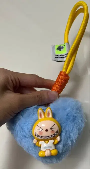 러브브 모코모코 블루 하트