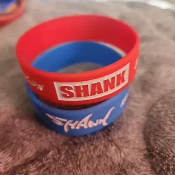 SHANK 러버 밴드 빨간색 파랑 세트