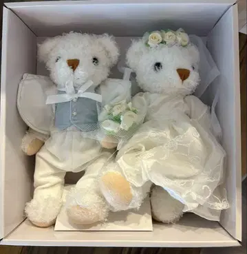 웨딩 인형 곰