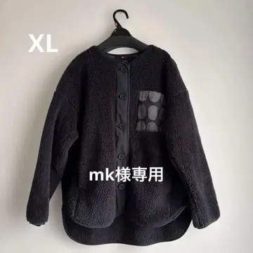 UNIQLO 플리스 풀집업 자켓 마리메꼬 XL