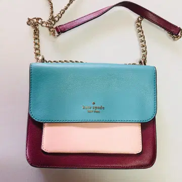 192 kate spade 숄더백 스카이블루 핑크 보라색