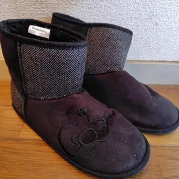 키티 어그 부츠 블랙 L