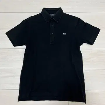 LACOSTE 블랙 피케 셔츠 사이즈 4