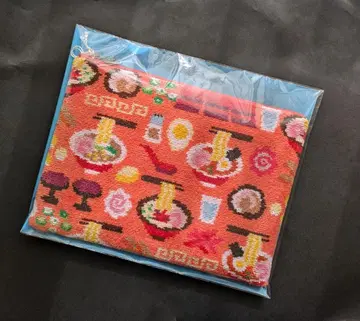 음식 라멘 잇초 라브라리 바이 페이러 파우치 오렌지