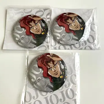 죠죠의 기묘한 모험 상하이 한정판 캔뱃지 카쿄인 노리아키