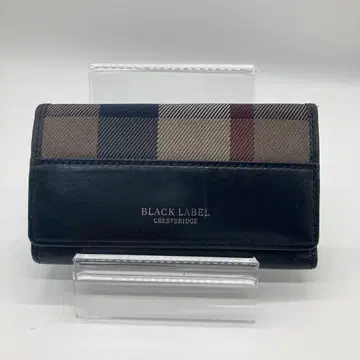 BLACK LABEL CRESTBRIDGE 체크 무늬 키케이스