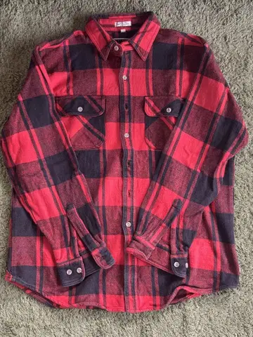ALASKA BAY OUTFITTERS 긴팔 플란넬 셔츠