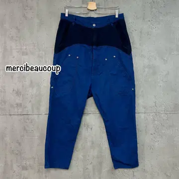 mercibeaucoup 메르시보쿠 사루엘 팬츠 일본제 블루