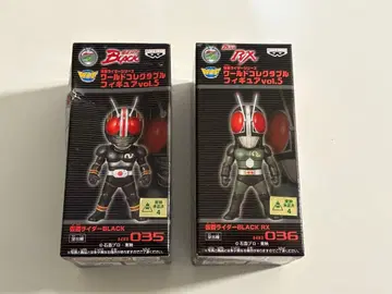 미개봉 가면라이더BLACK & RX 월드 컬렉터블 피규어