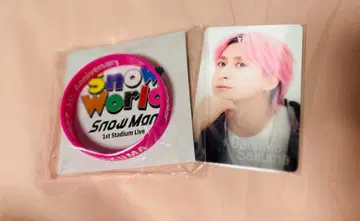 Snow Man 1st Stadium Live 굿즈