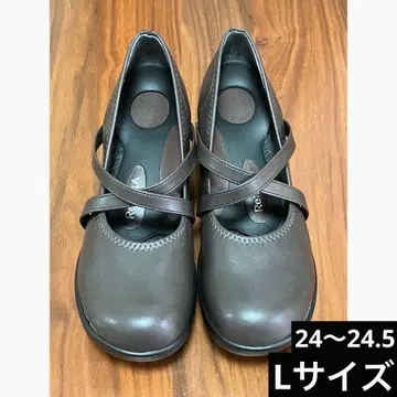 Re:getA 크로스 스트랩 펌프스 L 사이즈 6cm 힐 새상품급