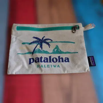 pataloha 하와이안 파우치 베이지