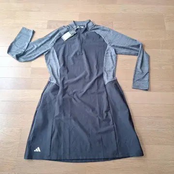 adidas 여성용 골프 원피스 블랙/그레이