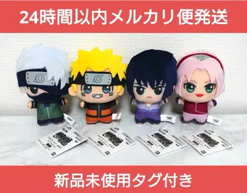 NARUTO 돌풍전 SD 인형 카카시 나루토 사스케 사쿠라 4종 세트