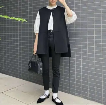 MACHATT 마차트 리버 울 베스트 지레 블랙