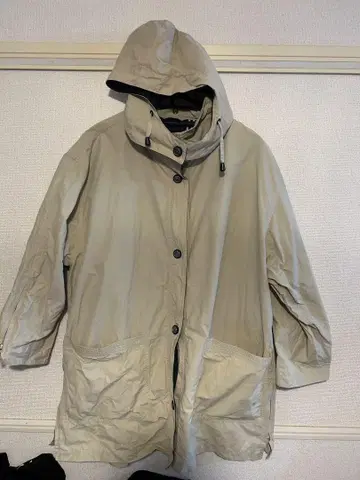 마운틴 파카 테크 계열 vintage 베이지