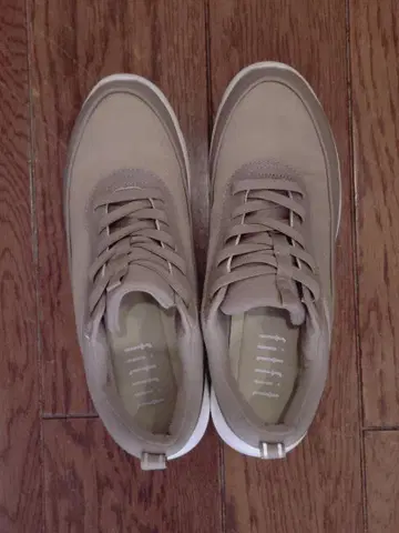 fitfit 베이지 스니커즈 L 사이즈 3E (넓음) 합성섬유